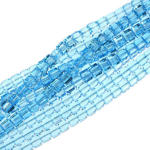 6mm Aquamarine Swarovski Crystal