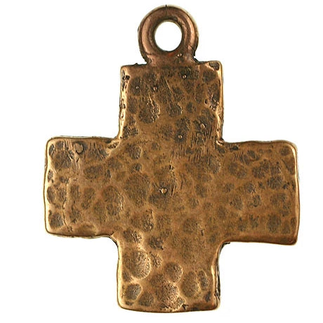 Hammer Texture Santa Fe Style Cross