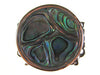 5-Strand Paua Shell Round Box Clasp