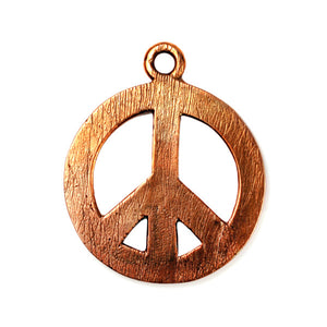 Bronze Peace Symbol