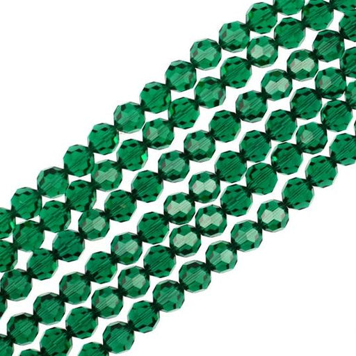 8mm Emerald Swarovski Crystal