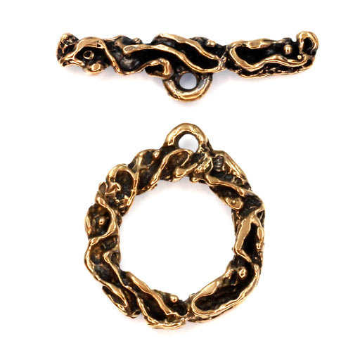 Old World Bronze textured toggle 8592