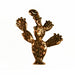 Bronze Cactus Charm