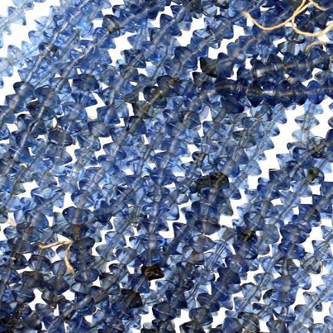 Blue India Lamp Beads