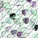 10x10mm Flourite Hearts