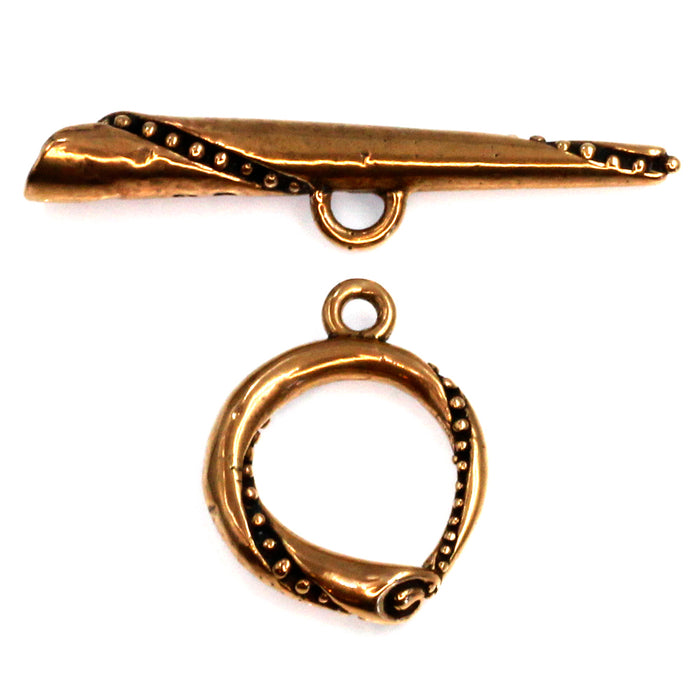 (bzct060-8755) Large Bronze Toggle