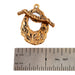 Textured Bronze Clasp