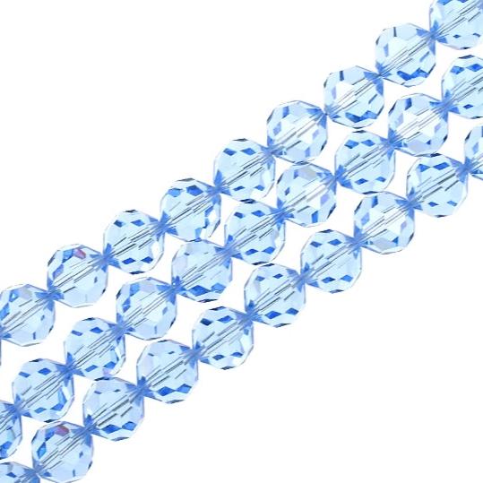 10mm Light Saphire Swarovski Crystal