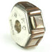 Inlay Hexagon 8 mm x 18 mm Brown Lip Shell
