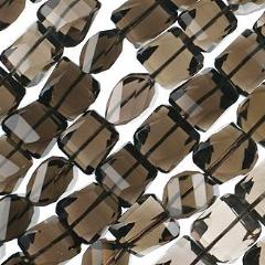  Smokey Quartz Faceted Nugget