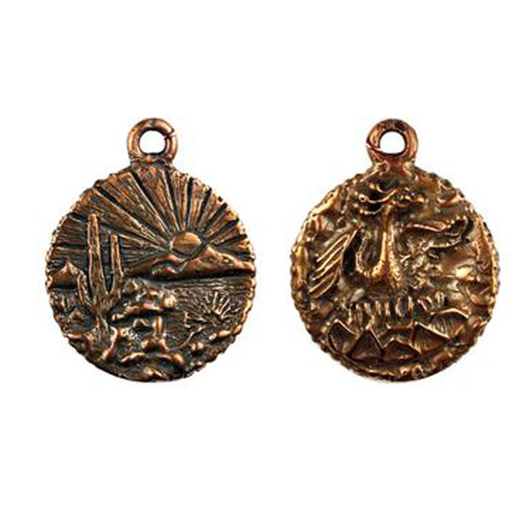 (bzp176-9510) Bronze Pendant
