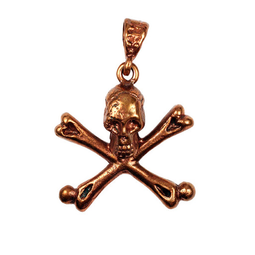 Bronze Skull Pendant