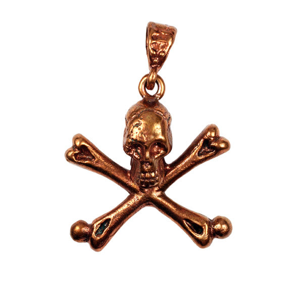 Bronze Skull Pendant