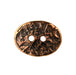 Bronze Oval Shaped Bead
