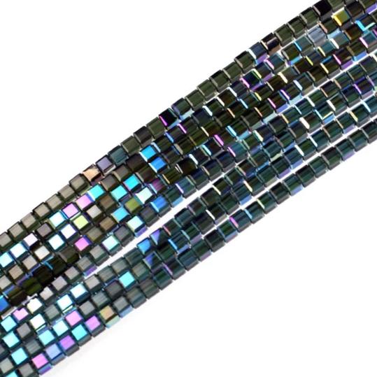4mm Montana Swarovski Crystal