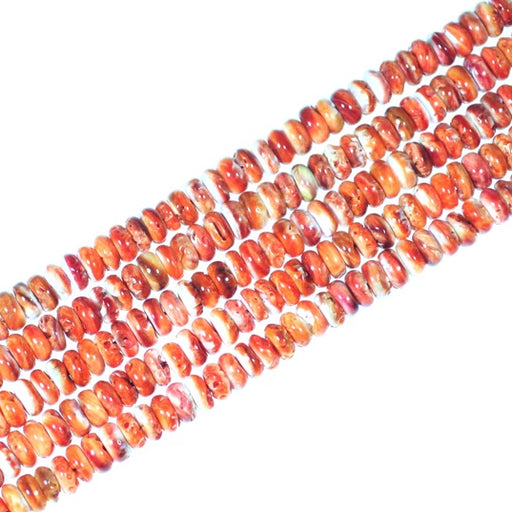 Spiny Oyster 8x4mm Rondelles