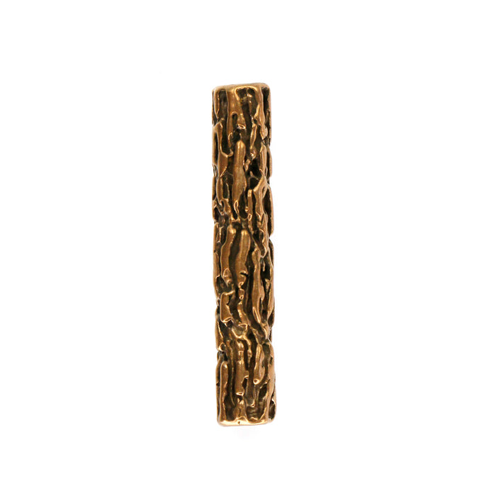 (bzbd146-9464) Bronze Textured Tube