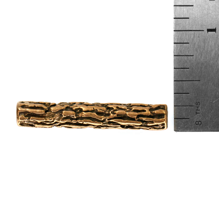 (bzbd146-9464) Bronze Textured Tube