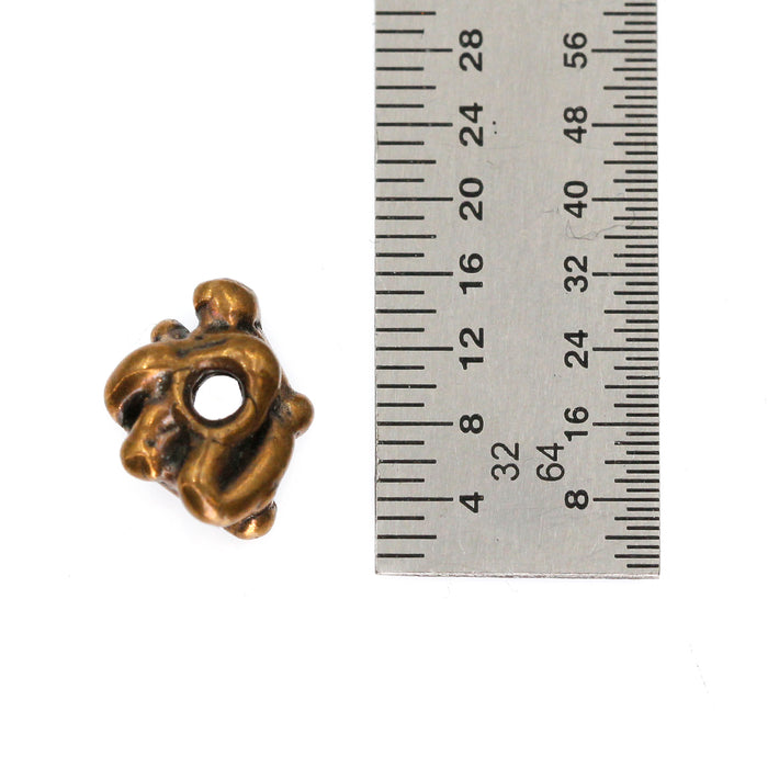 (bzbd028) Small Free Form Bronze Bead