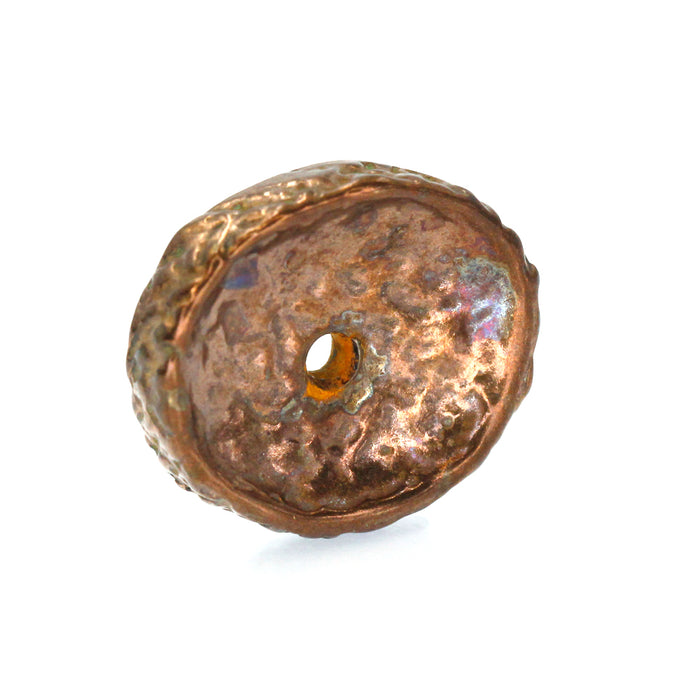 (bzbd035) Bronze Oblong Thick Spacer/Bead