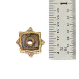 (bzbd033-9664) Bronze 8-sided Spacer Bead