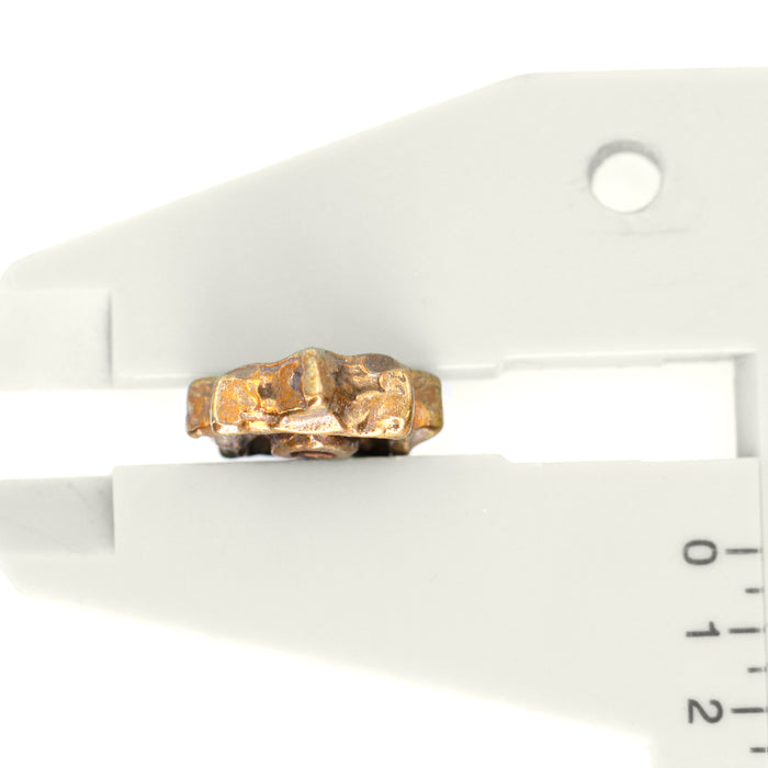 (bzbd033) Bronze 8-sided Spacer Bead