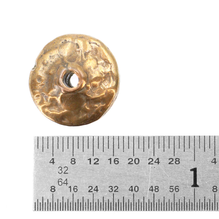 (bzbd191-9673) 14mm Bronze Rondelle