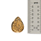 (bzbd036-9677) Tear Drop Shape Bronze Bead