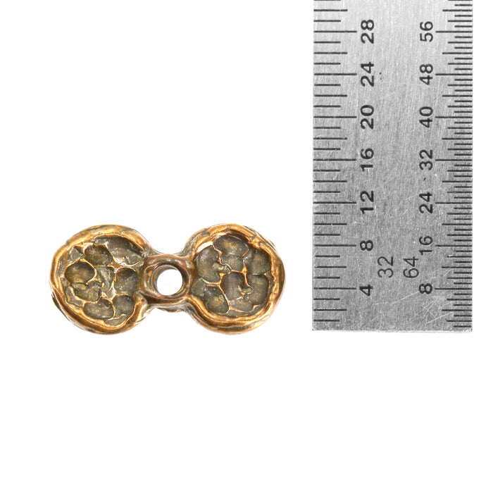 (bzbd044) Unique Bronze Bead