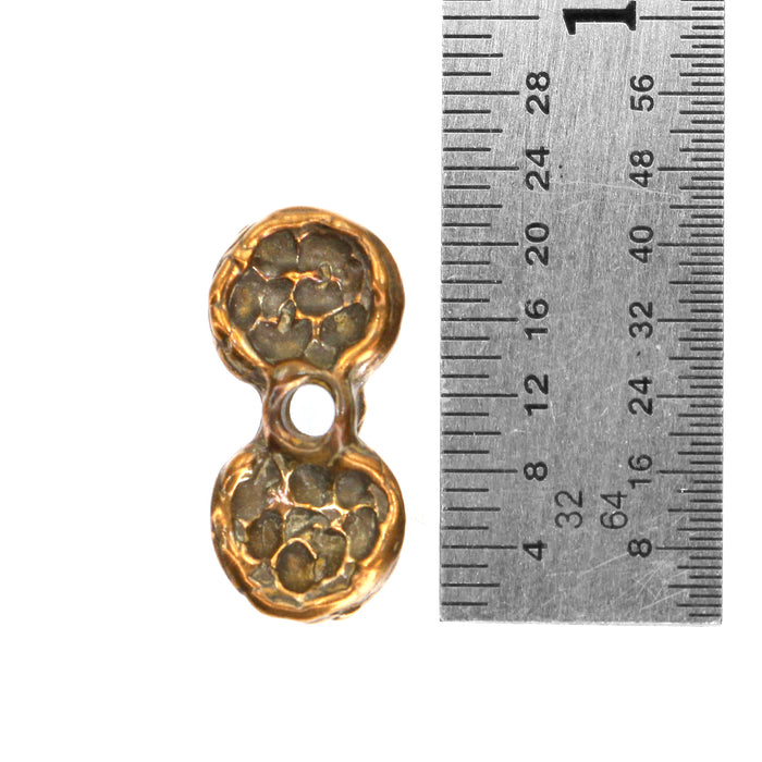 (bzbd044) Unique Bronze Bead