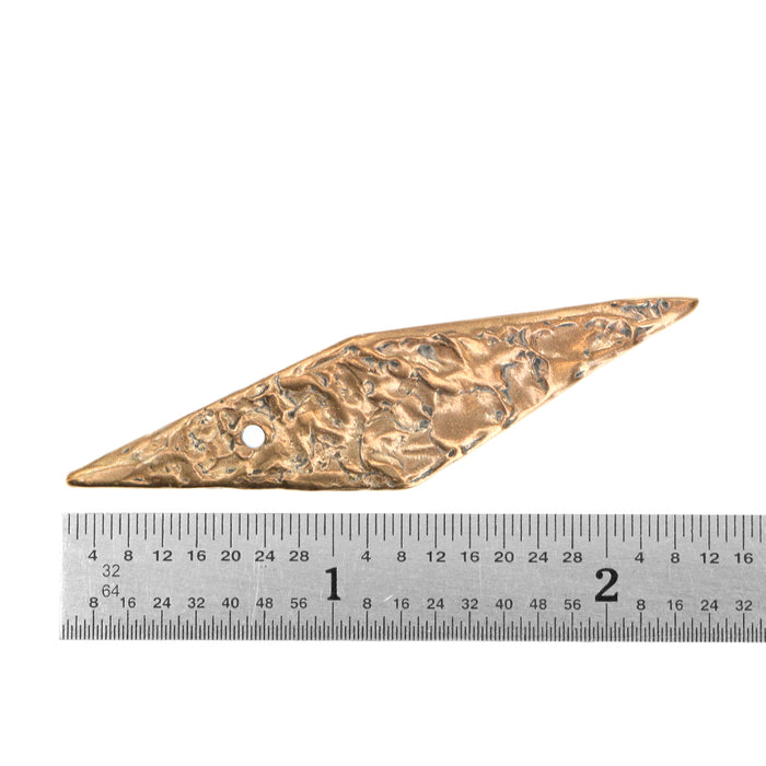 (bzbd134-9744b) Bronze Textured Shard