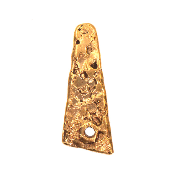 (bzbd106-9754a) Bronze Large Textured Shard