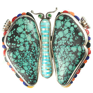 Butterfly Inlay Clasp