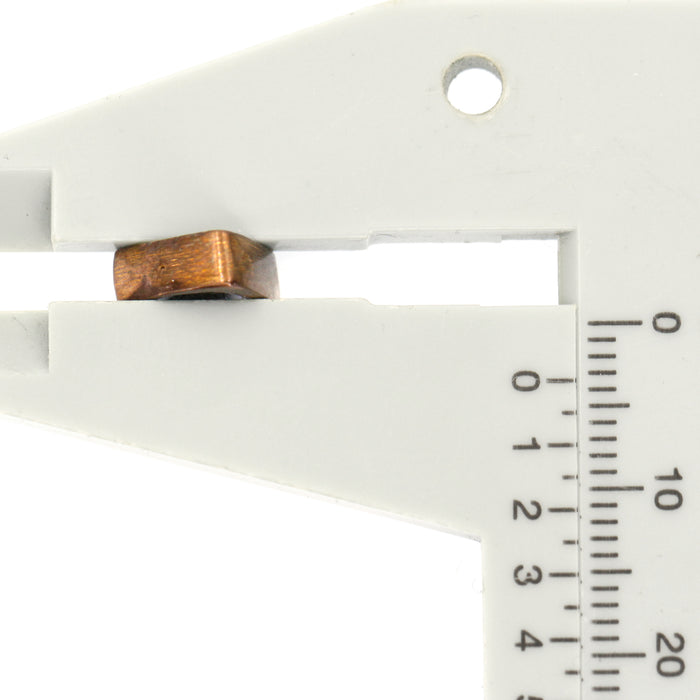 (bzbd058) 10mm Flat Triangle Spacer Bead