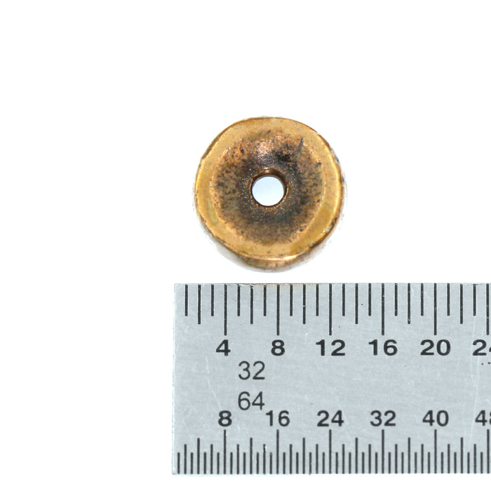 (bzbd060) 10mm Round Spacer Bead with Smooth Texture