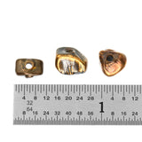 (bzbd062-9870) Assorted Bronze Bead Chips