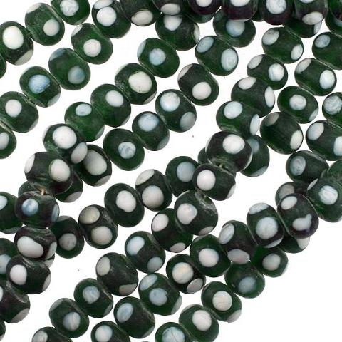 Green India Lamp Beads
