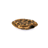 (bzbd131-9900B) Bronze Textured Bead