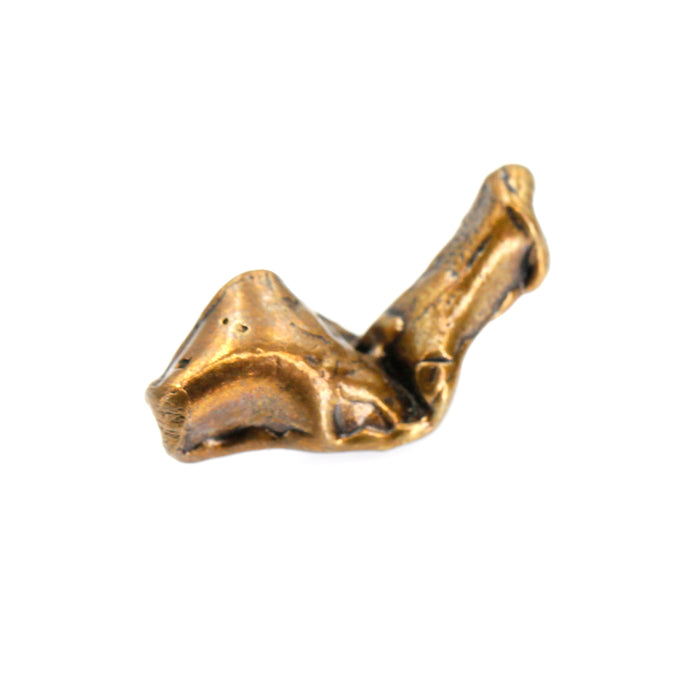 (bzbd070) Abstract Bronze Bead
