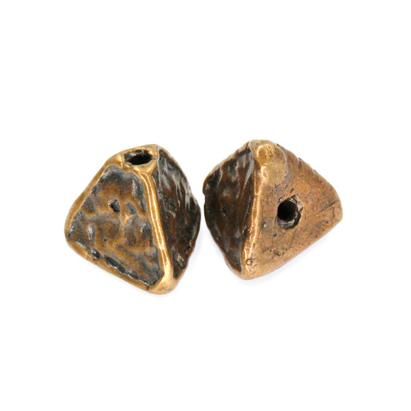 (bzbd151-9922) Bronze Triangle Shape
