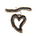 BZCT 8758 "Groovy Heart" Toggle