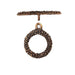 Bronze Sharkskin textured toggle