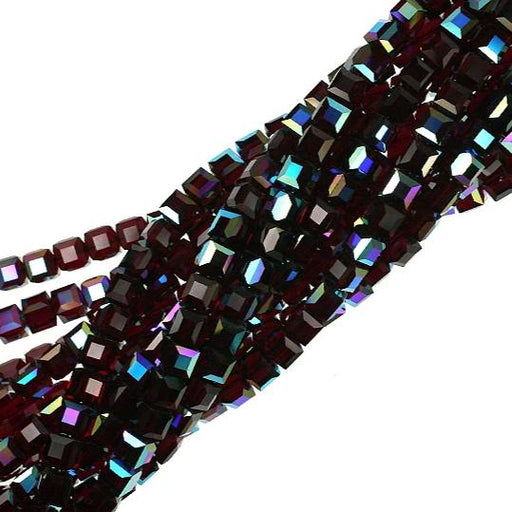 6mm Siam AB Swarovski Crystal