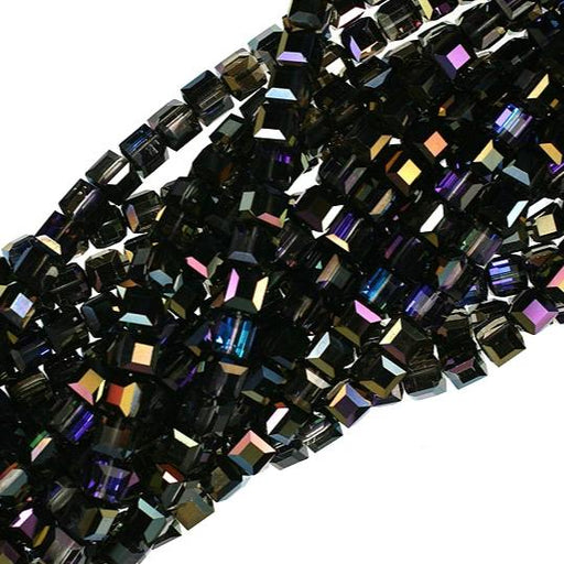 8mm Heliotrope AB Swarovski Crystal