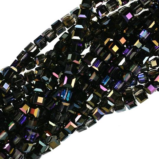 8mm Heliotrope AB Swarovski Crystal
