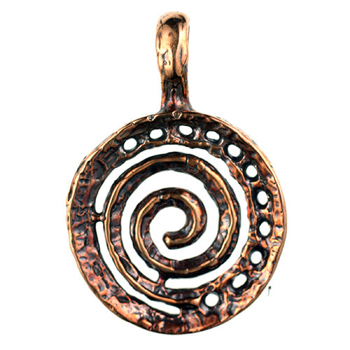 Open Spiral Pendant