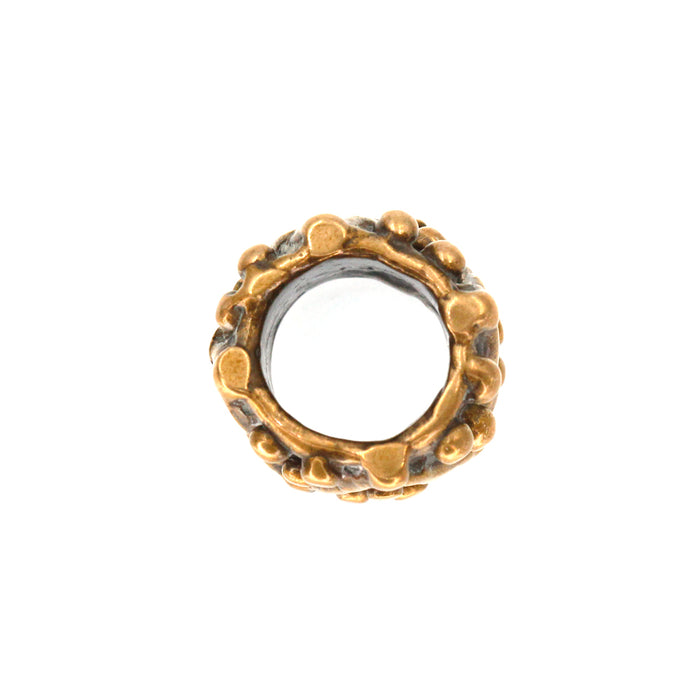 (bzbd130) 16mm Large Hole Bronze Bead