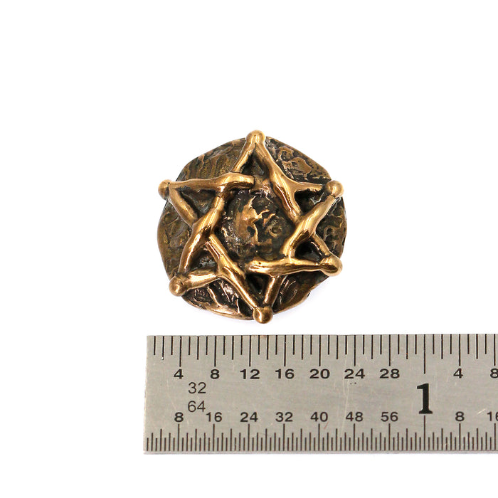 (bzbn042-N0642) Bronze Button