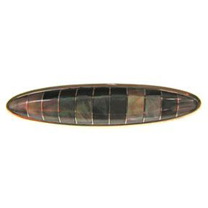 (ITG-240) Black Lip Inlay Toggle Clasp