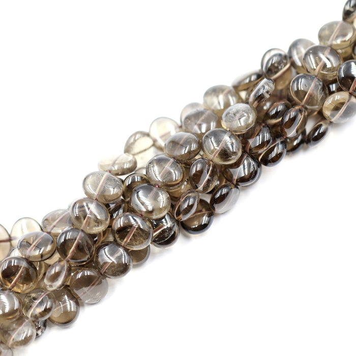 (QTZ-015) Smoky Quartz Flat Ovals